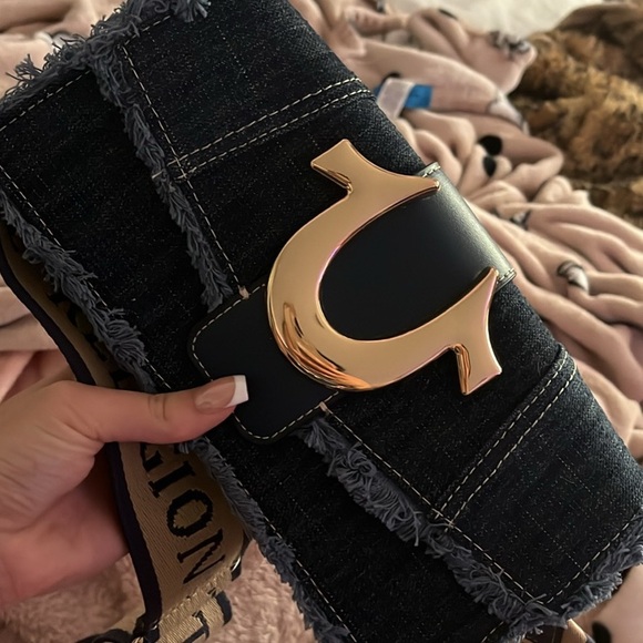 True Religion Small Denim Bag - Picture 1 of 4